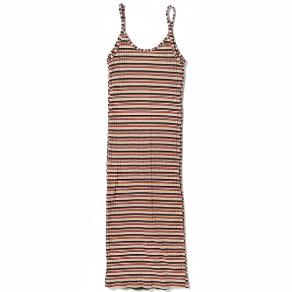 Wild Fable Women's Sleeveless Dress Multicolor Midi Size Large - Picture 2 of 4